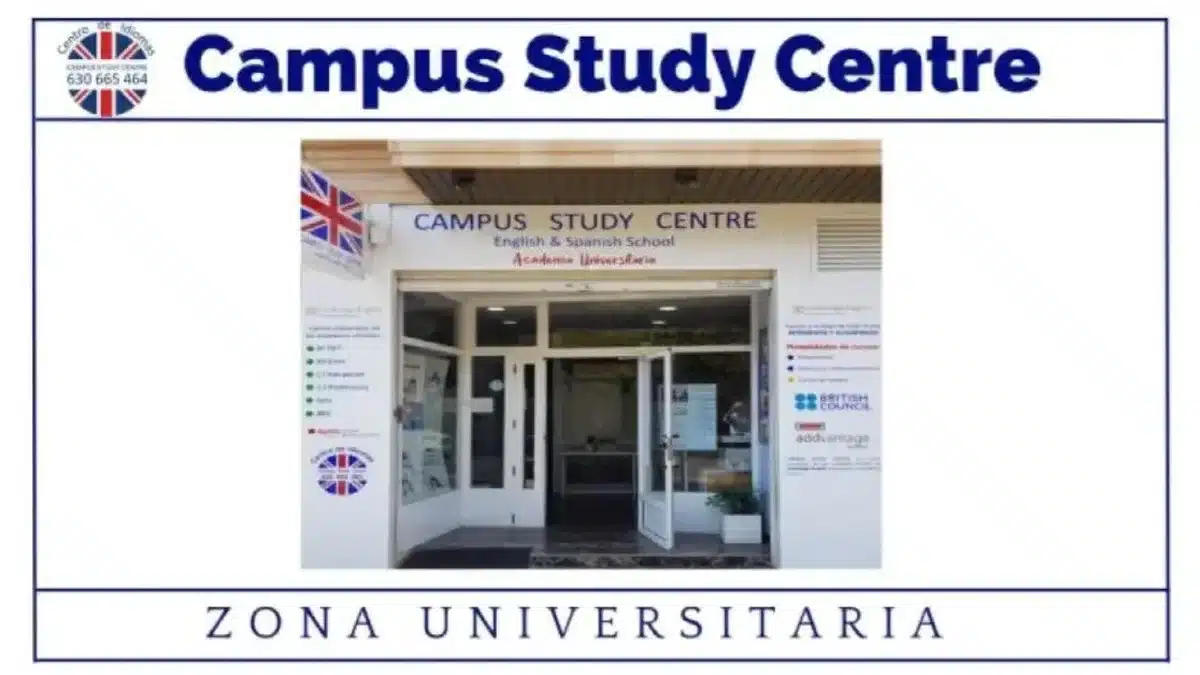 Academia de inglés Campus Study Centre en Algirós junto a UPV y UV Valencia