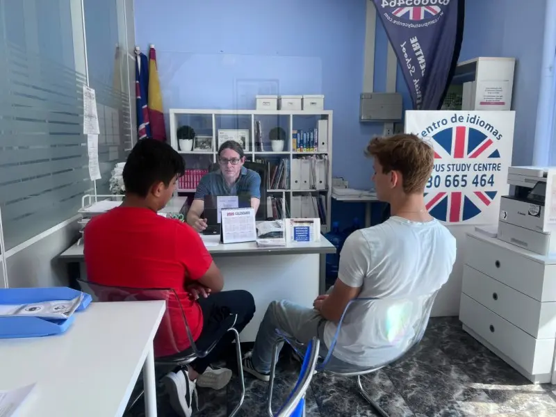 Profesor nativo academia inglés Valencia